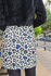 Picture of blue animal mini skirt