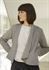 Picture of structured jacket/light coat in grey