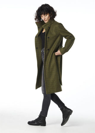Picture of "JUST" coat in olive
