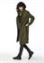 Picture of "JUST" coat in olive