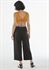 Picture of  "knot" jumpsuit in orange- lilac- black