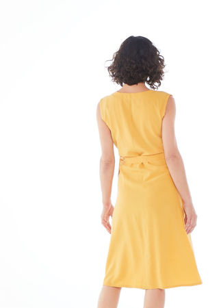 Picture of  Aline midi dress yellow