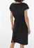 Picture of "ariadne" midi dress in black - animal