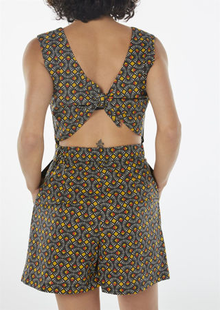 Picture of "geometric tiles" playsuit 