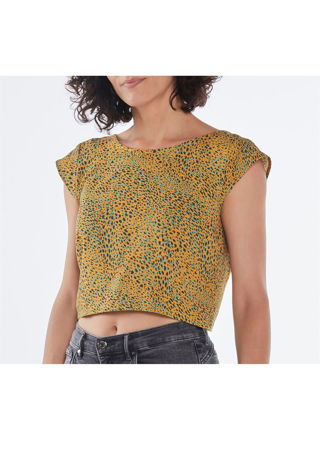 Picture of low back crop top animal