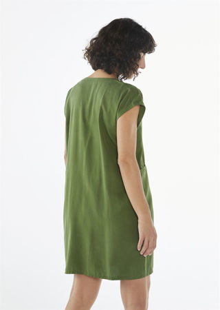 Picture of "Mini minimal" dress in green