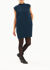 Picture of collar dress sleeveless blue