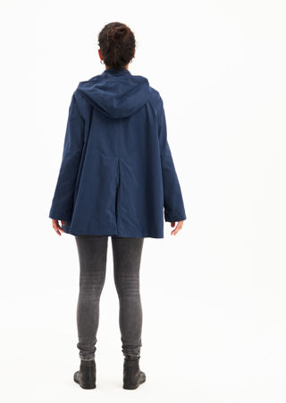 Picture of Water resistant a-line jacket in blue