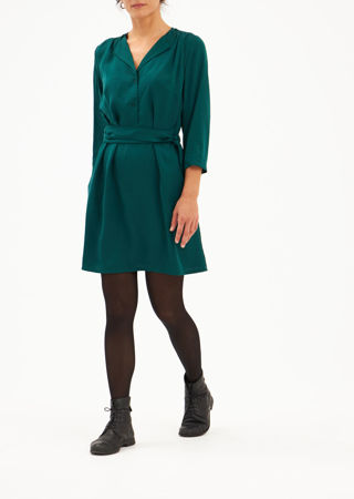 Picture of shirt dress in green