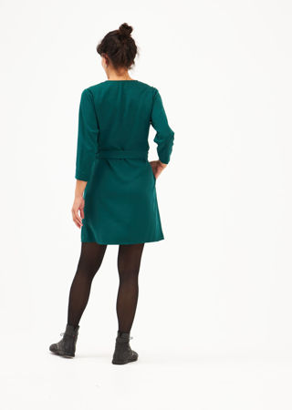 Picture of shirt dress in green