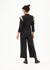 Picture of "KIM" jumpsuit in black- pistachio