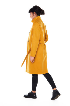 Picture of "JUST" coat in yellow