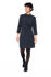 Picture of twisted shirt dress in animal