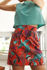 Picture of "red kenya" mini skirt