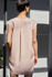Picture of pale pink cocoon dress
