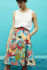 Picture of jungle midi "free" skirt