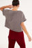 Picture of boxy T top herringbone