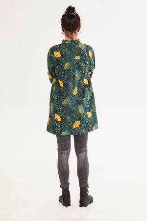 Picture of mao shirt dress  ginkgo biloba