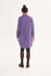 Picture of oversized shirt dress purple