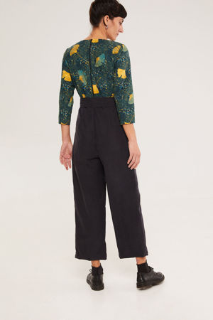 Picture of high waist jumpsuit ginkgo biloba