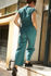 Picture of Basic jumpsuit in greyish teal