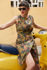 Picture of "flow"  dress in olive blossom