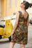 Picture of "flow"  dress in olive blossom
