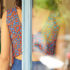 Picture of Low back jumpsuit in red-blue