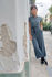 Picture of Basic jumpsuit in greyish blue