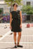 Picture of "samurai"dress in black