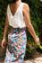 Picture of wrap sarongs skirt floral