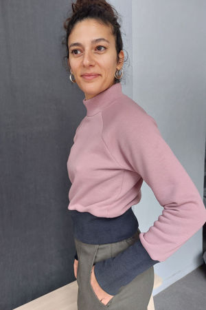 Picture of "ring" top dusty pink