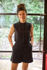 Picture of shirt playsuit in black
