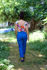 Picture of basic pants in blue