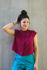 Picture of mao shirt magenta