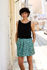 Picture of high waist  sκorts in "strokes"