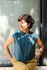 Picture of mao shirt blue teal