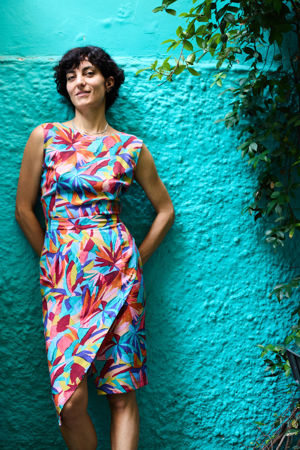 Picture of "flow"  dress in floral