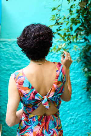 Picture of "flow"  dress in floral
