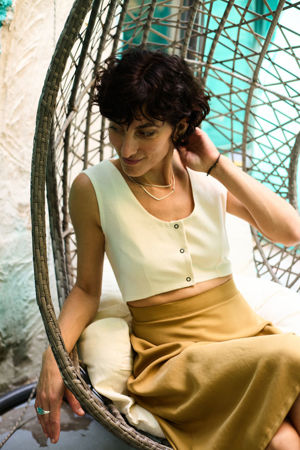 Picture of "desert" midi dress