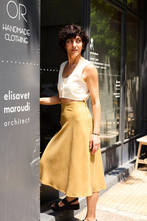 Picture of "desert" midi dress