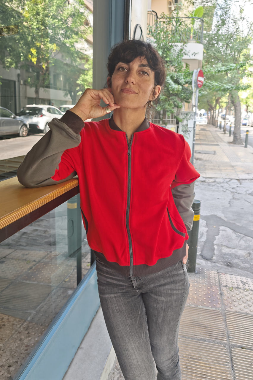 Picture of bomber FTW red greys