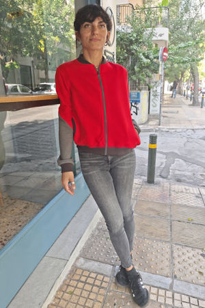 Picture of bomber FTW red greys