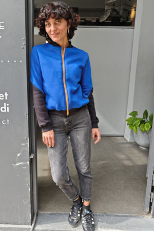 Picture of bomber FTW blue black