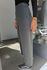 Picture of high waist straight leg pants blue grey