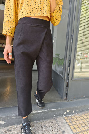 Picture of "wrap" pants in black