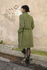 Picture of "JUST" coat in olive