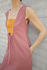 Picture of "bandeau" mini dress peach