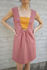 Picture of "bandeau" mini dress peach