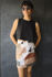 Picture of pastel geometric mini skirt - copy